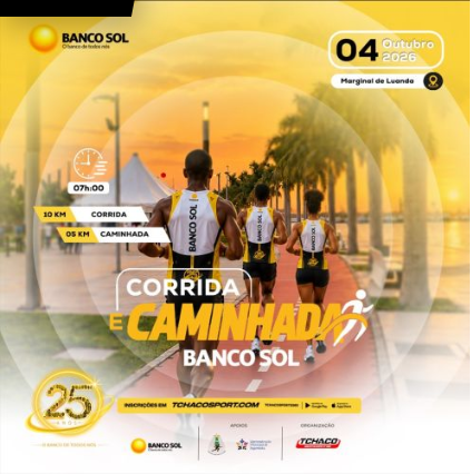 Corrida e Caminhada Banco Sol — 25 Anos